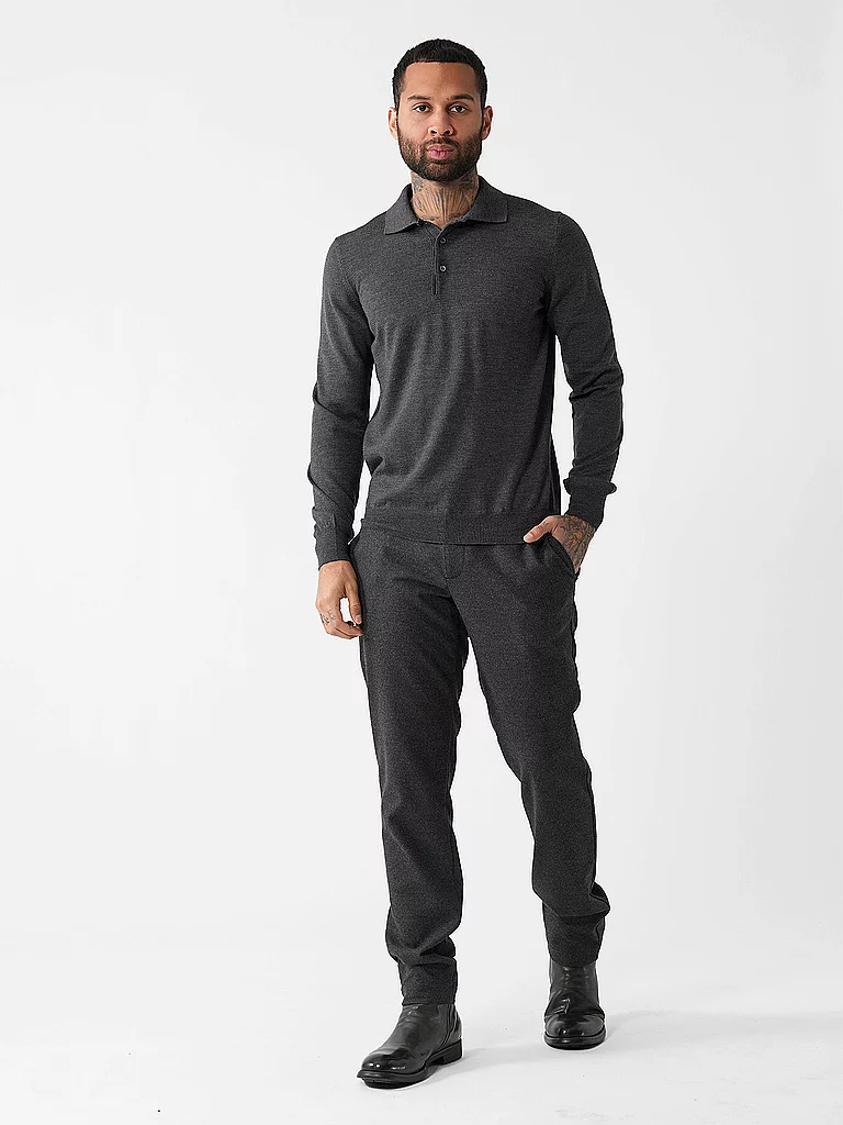 Gran Sasso Poloshirt Grau | 52-image